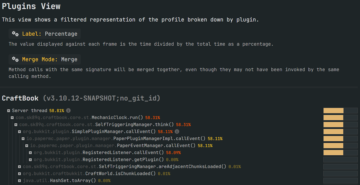 Spark’s plugins view Spark’s plugins view