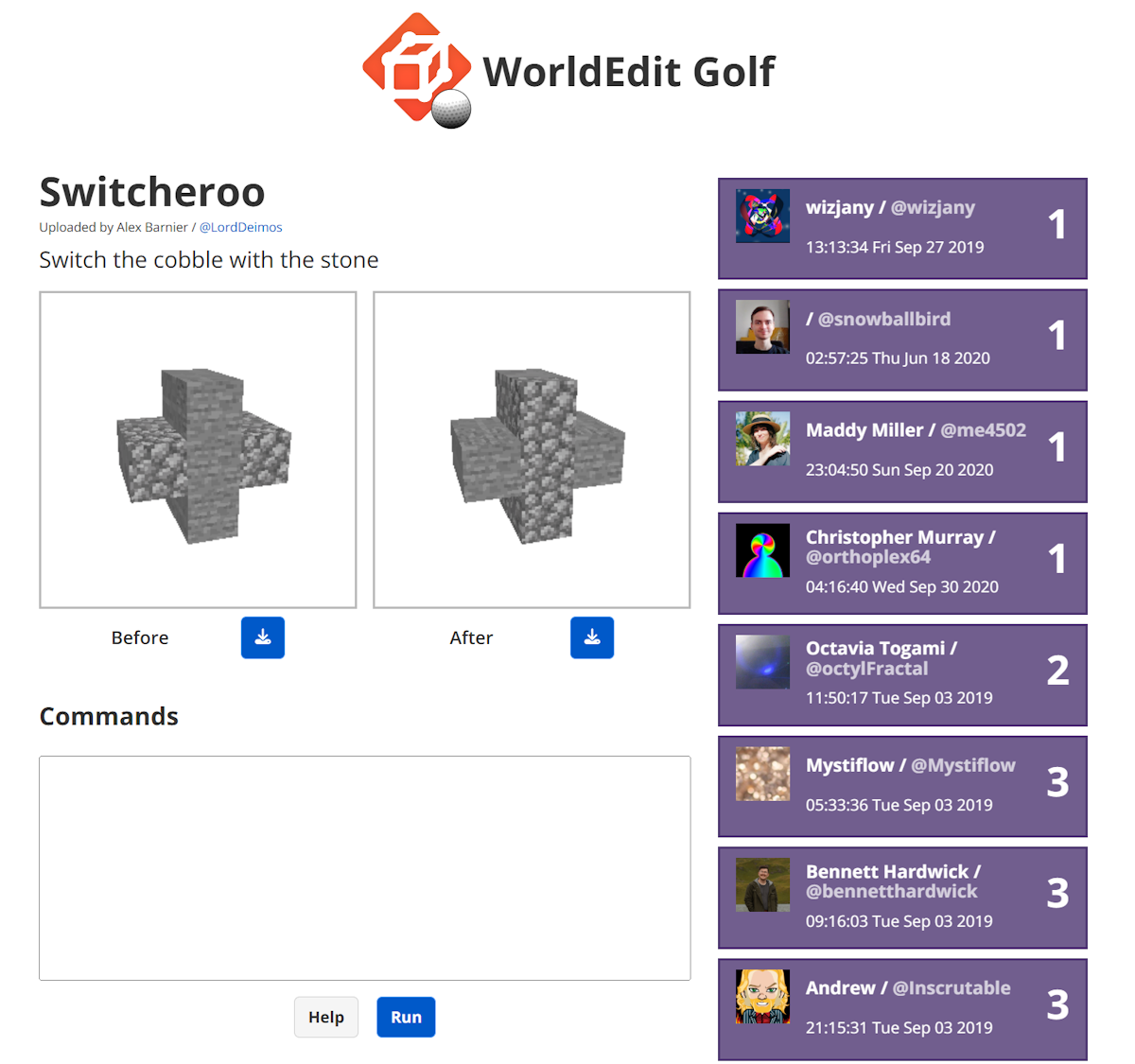 WorldEdit Golf WorldEdit Golf